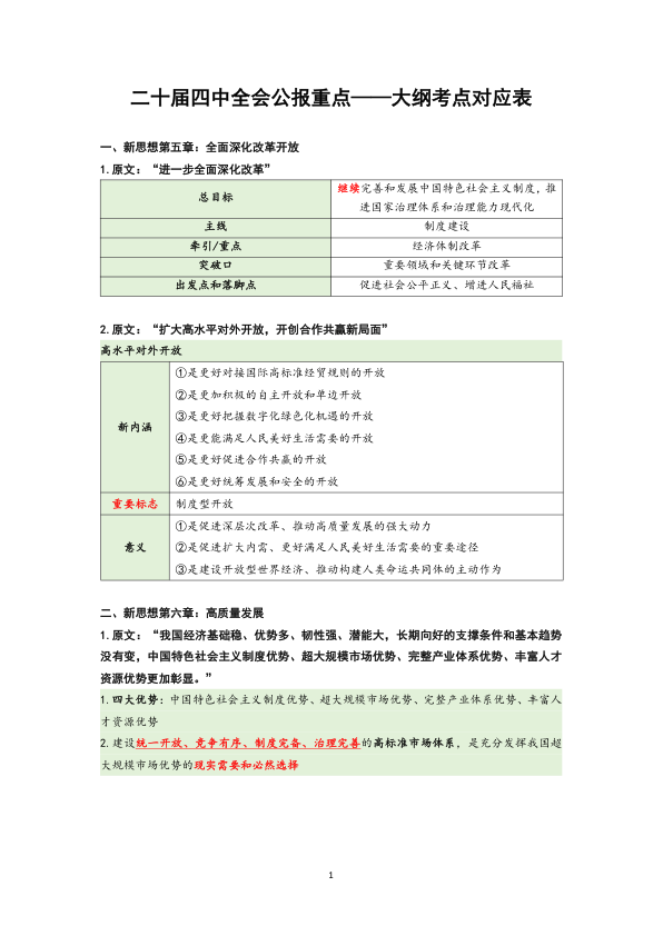 26考研苏一全会原文对应知识点(新)