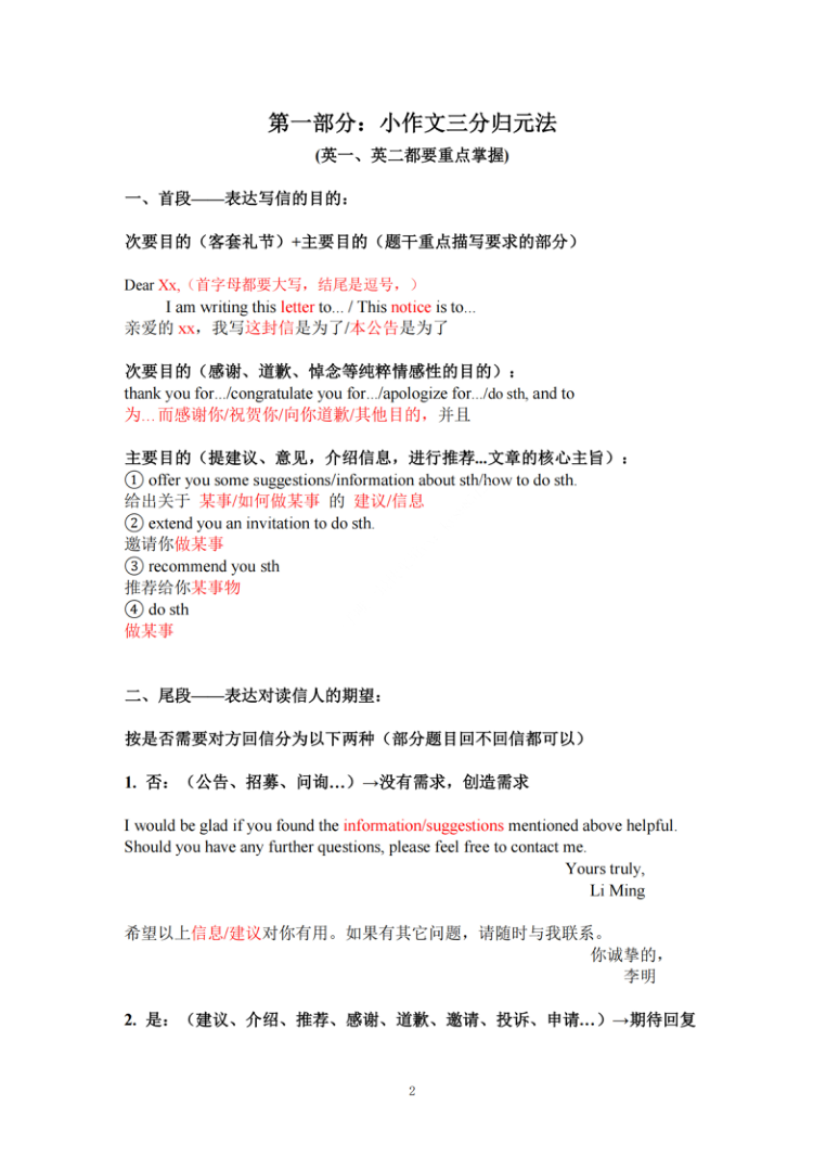 26考研monkey作文模板入门讲义