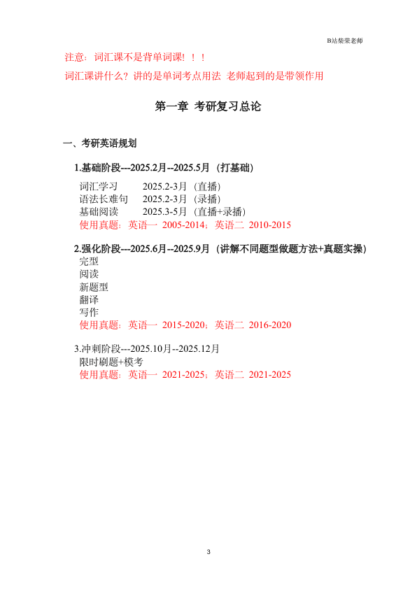 27考研柴荣词汇第1节导学笔记