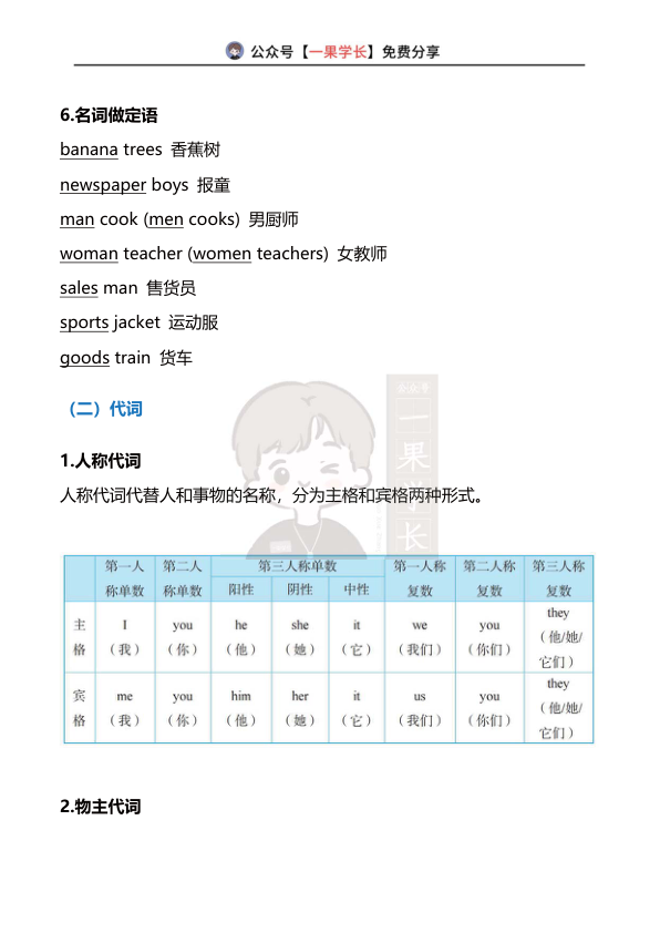 27考研陈正康核心语法讲义