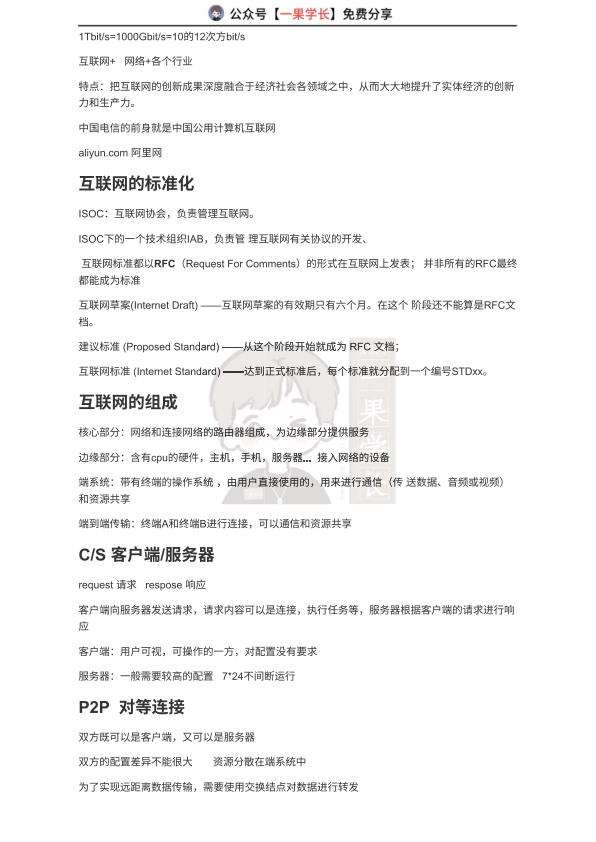 27考研408计算机网络基础知识点