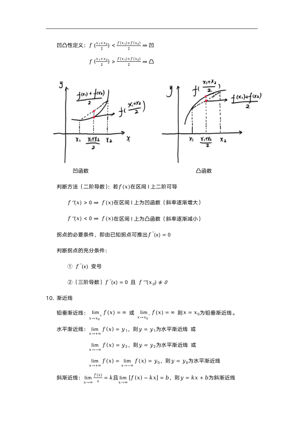 27考研小谭数学公式（极限-中值定理）