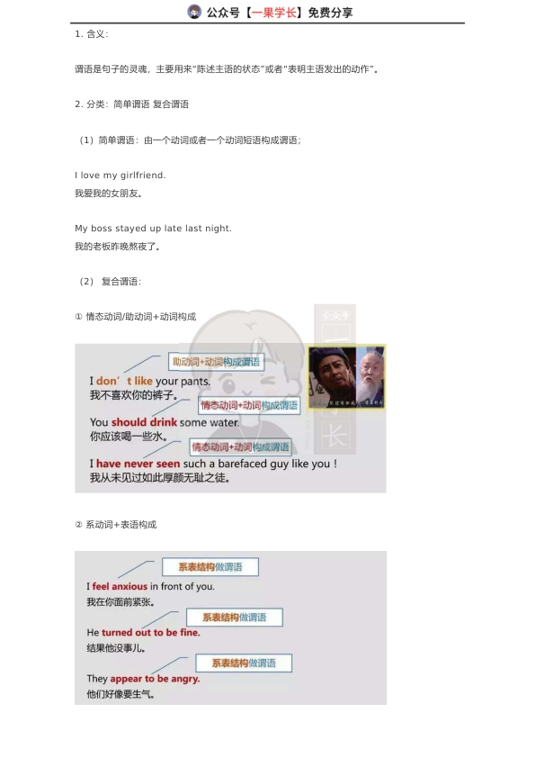 27考研语法大全