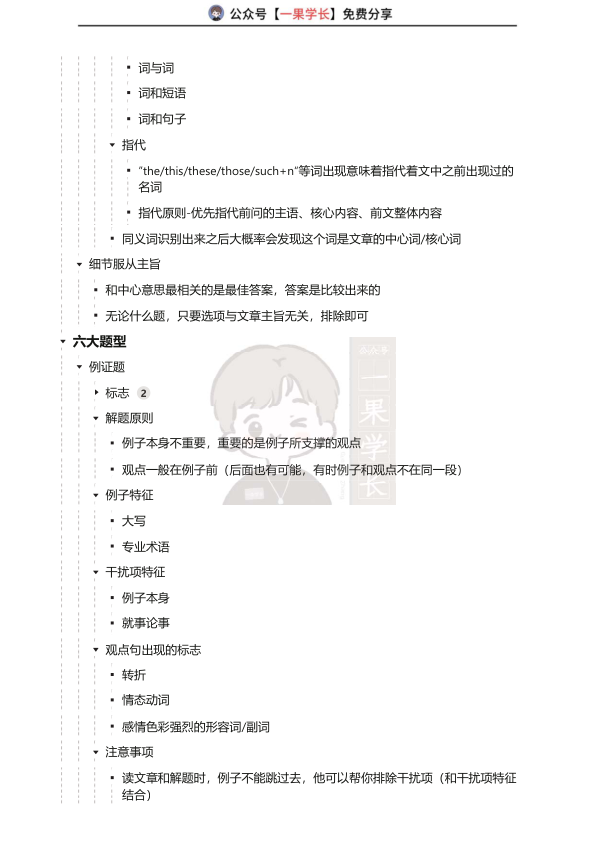 27考研唐迟阅读技巧-大纲版