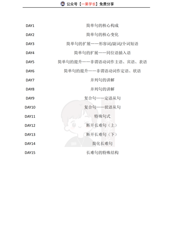 27考研田静带学系列之语法