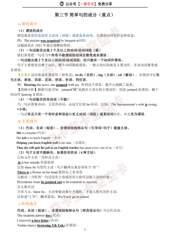 27考研晓艳语法长难句笔记（空卡）