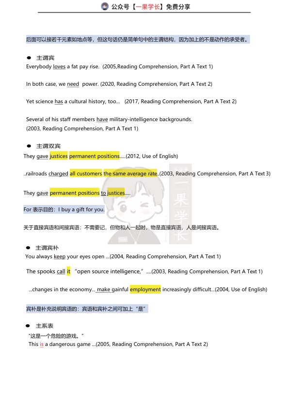 27考研田静语法笔记（多分）