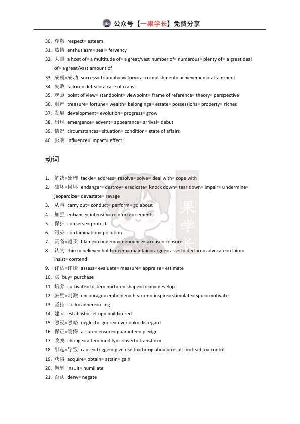 27四六级同义替换词库