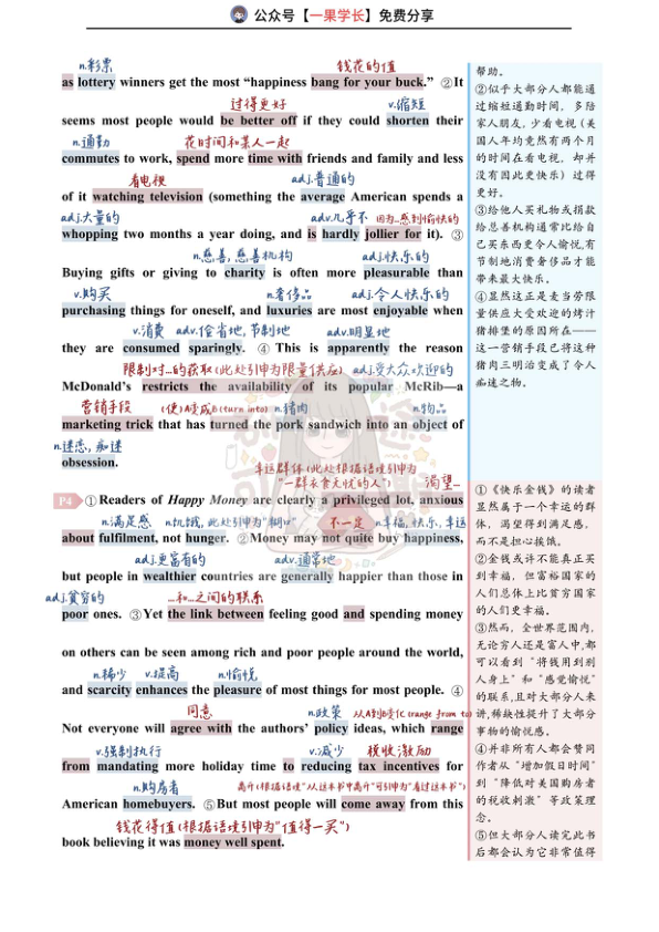27考研研途可期2014年英语二Text1阅读中背单词