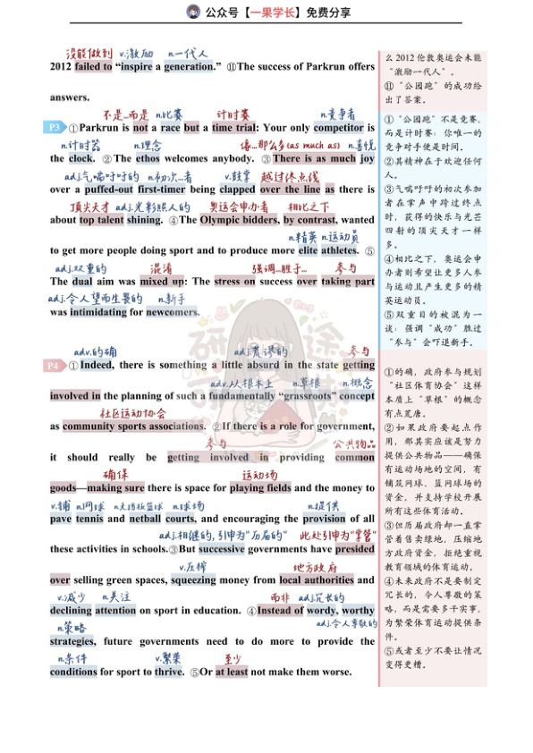 27考研研途可期2017年英语二Text1阅读中背单词