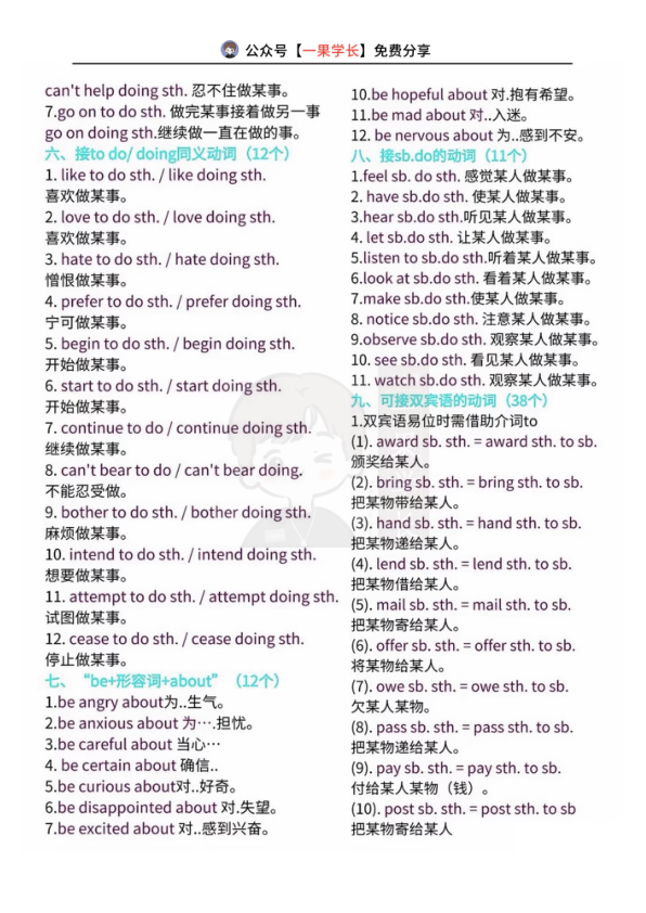 27考研完形填空必备短语