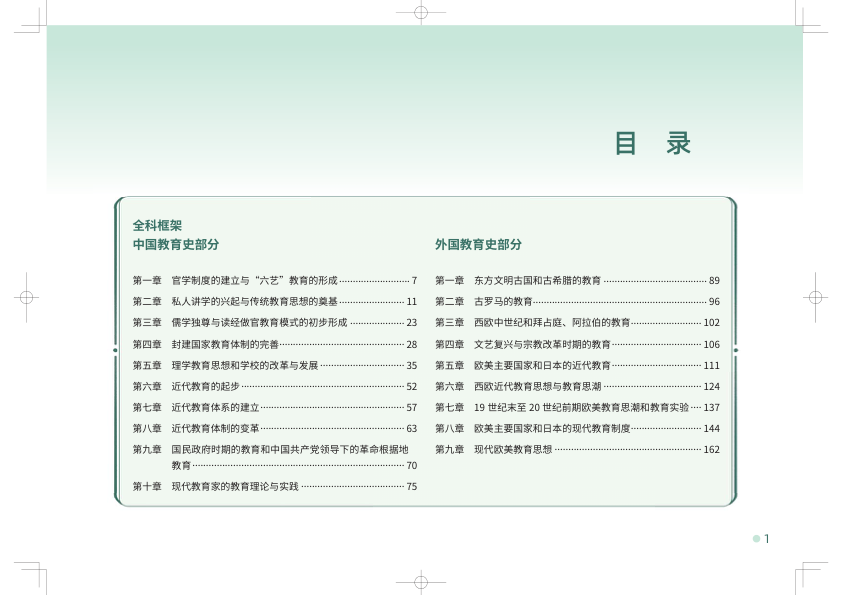 27考研教育学311基础考研框架背背加挖空版（上册）