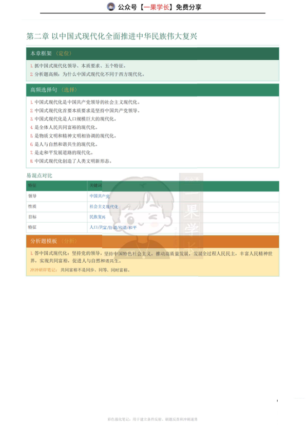 27考研XT强化班习思想笔记（CC)