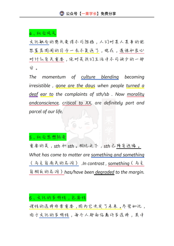 27考研英语作文十大万能原因