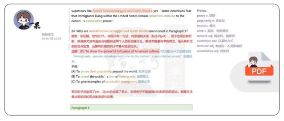 26考研有道2006年Text1阅读刷题课堂笔记