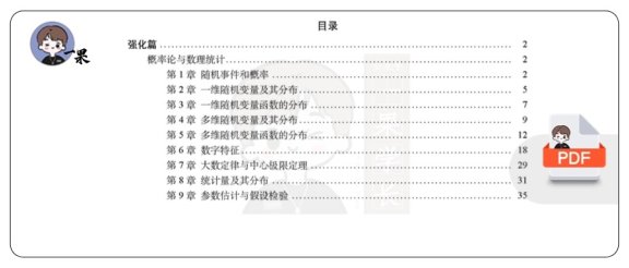 26考研张宇1000题强化篇·概率论与数理统计·数三做题本