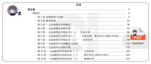 26考研张宇1000题强化篇·微积分·数三做题本