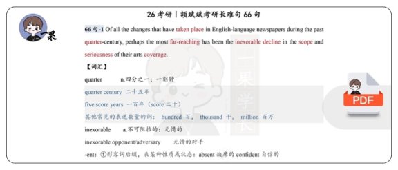 26考研长难句66句1-20（颉斌斌）