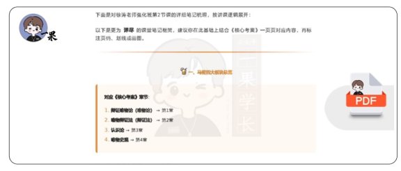 26考研马原唯物论核心笔记（徐涛强化）