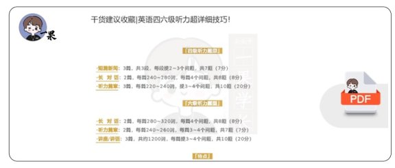 25四六级听力干货