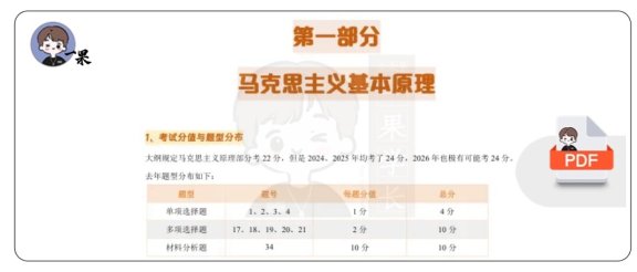 26考研徐涛强化班补充课讲义马原（诗兄）