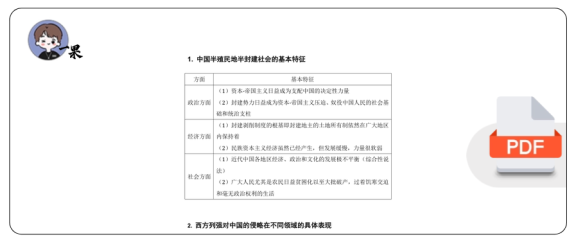 26考研史纲重点总结四页纸