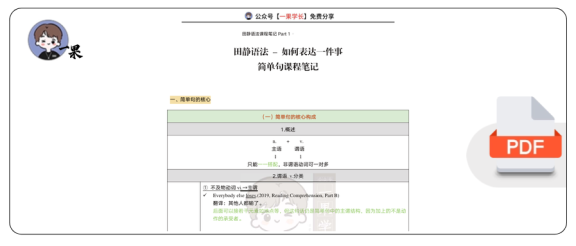 27考研田静语法Part1如何表达一件事—简单句(小谭)