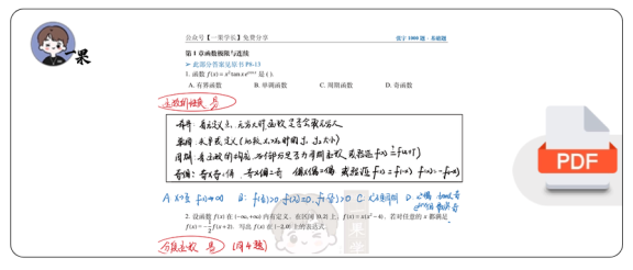 27考研光哥张宇1000基础篇笔记：第一章