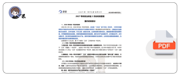 27考研徐涛2月份时政整理