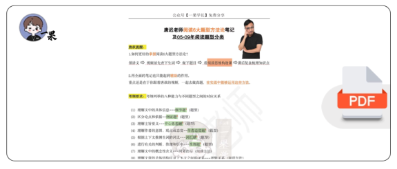 27考研唐迟阅读6大题型方法论笔记