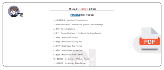 26四六级翻译核心100词