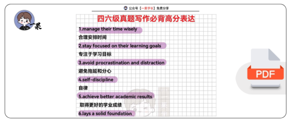 26四六级作文必备高分表达