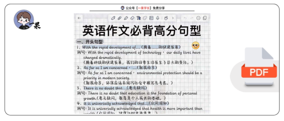 27考研英语必备高分句型