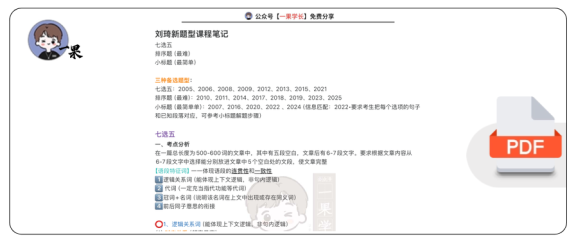 27考研刘琦新题型课程笔记