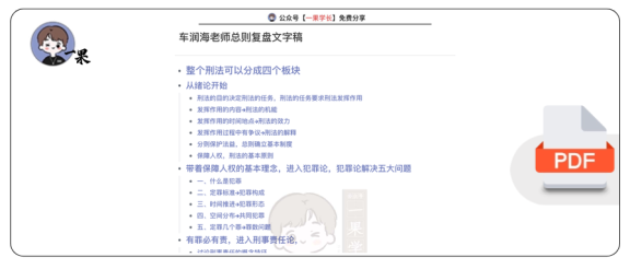 27考研车润海老师总则复盘