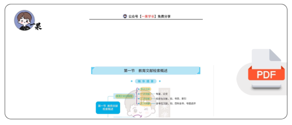 27考研丹丹311教研 教育文献检索概述