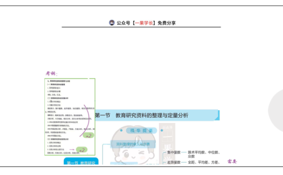 27考研丹丹311教研 研究资料的整理与定量分析
