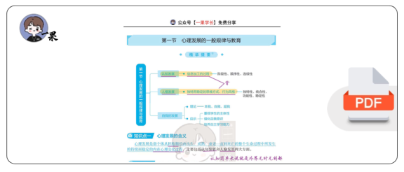 27考研教育学丹丹教心:心理发展的一般规律与教育