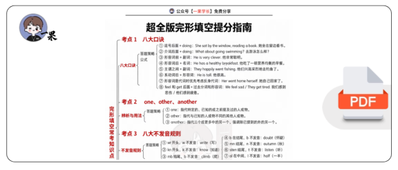 27考研完形填空超全提分指南
